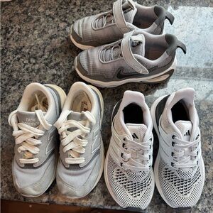 New balance Nike and adidas little boy size 11 lot of 3